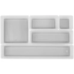 Rangement|Gifi Boîte de rangement pour tiroir 22,5x15,5xH.5 cm