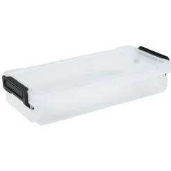 Rangement|Gifi Boîte de rangement transparente à clip 0,55L