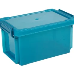 Rangement|Gifi Boîte de rangement transparente à clip 0,70L