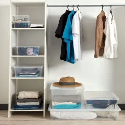 Rangement|Gifi Boîte de rangement transparente 2 L