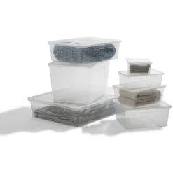 Rangement|Gifi Boîte de rangement transparente 10 L