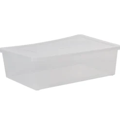 Rangement|Gifi Boîte de rangement transparente 22 L