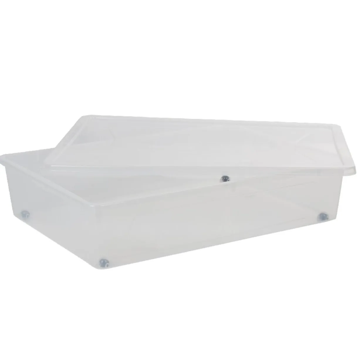 Rangement|Gifi Boîte de rangement transparente 55 L