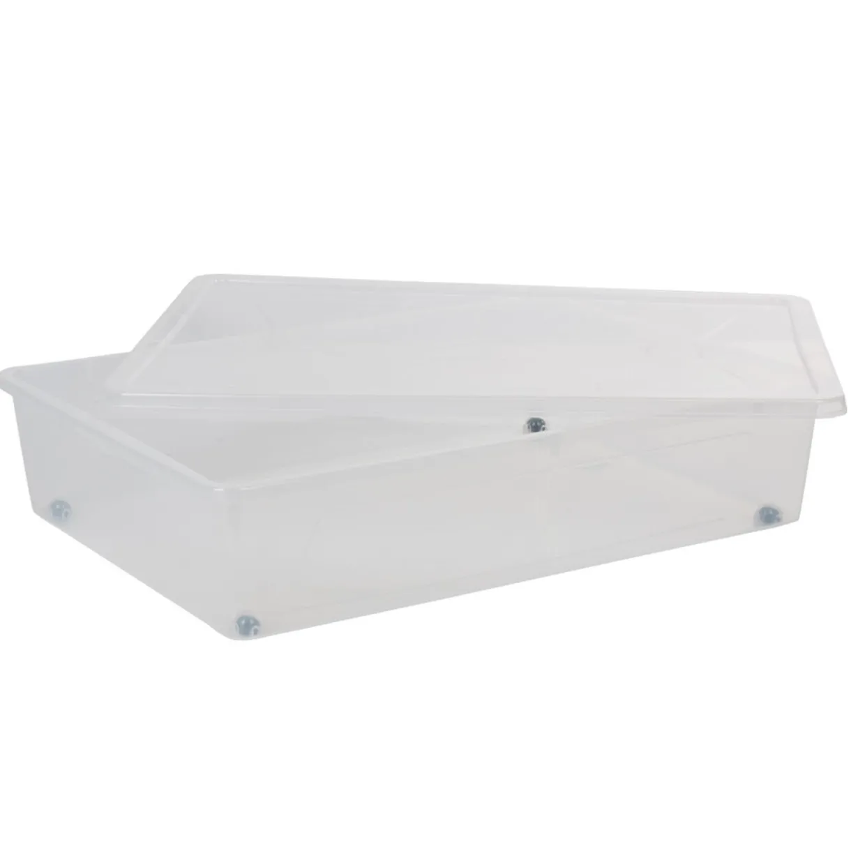 Rangement|Gifi Boîte de rangement transparente 55 L