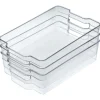 Boîte de rangement transparente pour réfrigérateur x3^Gifi Sale