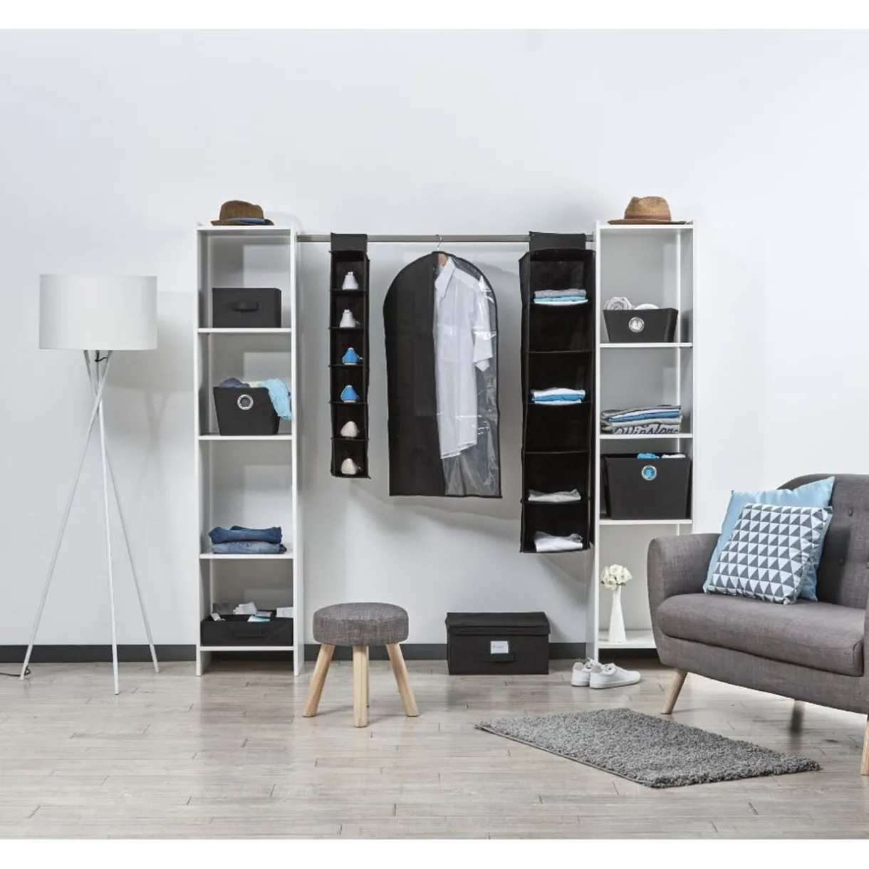 Entretien Du Linge|Gifi Boîte de rangement 40x40xH20 cm