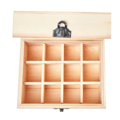 Boîte de rangment pour huiles essentielles bois naturel^Gifi Outlet