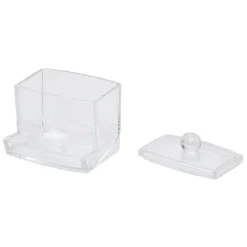 Discount Gifi Boîte distributeur à coton tige transparent