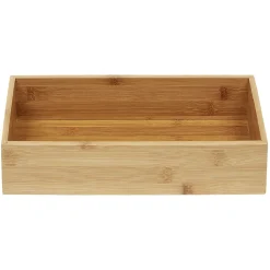 New Gifi Boîte en bambou organisateur L.30xl.15xH.6,5 cm