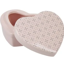 Rangement|Gifi Boîte en forme de coeur rose