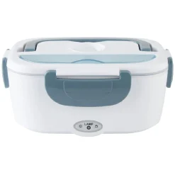 Boîte lunch chauffante 2 compartiments 1 cuillère^Gifi Sale