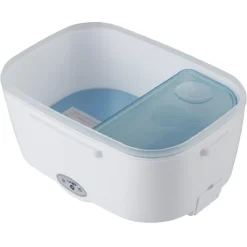 Boîte lunch chauffante 2 compartiments 1 cuillère^Gifi Sale