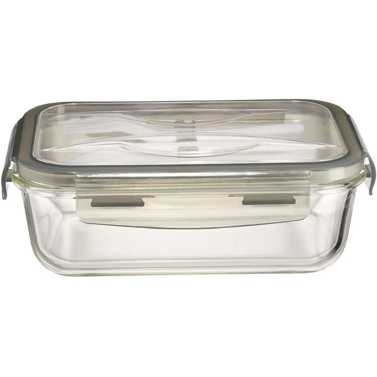 Boîte Lunchbox en verre avec couverts en plastique 1,2L^Gifi Outlet