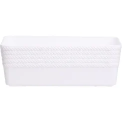 Clearance Gifi Boîte plastique blanc 20x11xH7cm
