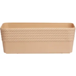 Discount Gifi Boîte plastique nude 20x11xH7cm