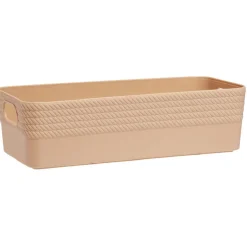 Outlet Gifi Boîte plastique nude 25x11xH7cm