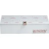 Rangement|Gifi Boîte range bureau blanche et rose design Sweet exotic