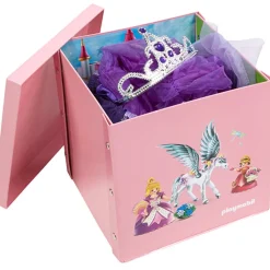 Rangement|Gifi Boîte rangement enfant tapis de jeu Playmobil Princesse