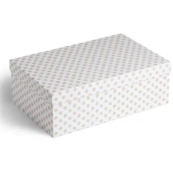 Rangement|Gifi Boîte rectangulaire en carton imprimé 40x26,5xH13,8cm