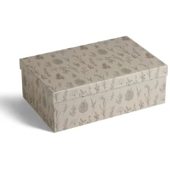 Rangement|Gifi Boîte rectangulaire en carton imprimé 40x26,5xH13,8cm