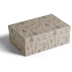 Rangement|Gifi Boîte rectangulaire en carton imprimé 32x21,5xH11,8cm