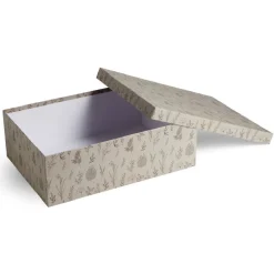 Rangement|Gifi Boîte rectangulaire en carton imprimé 48x33,5xH16cm