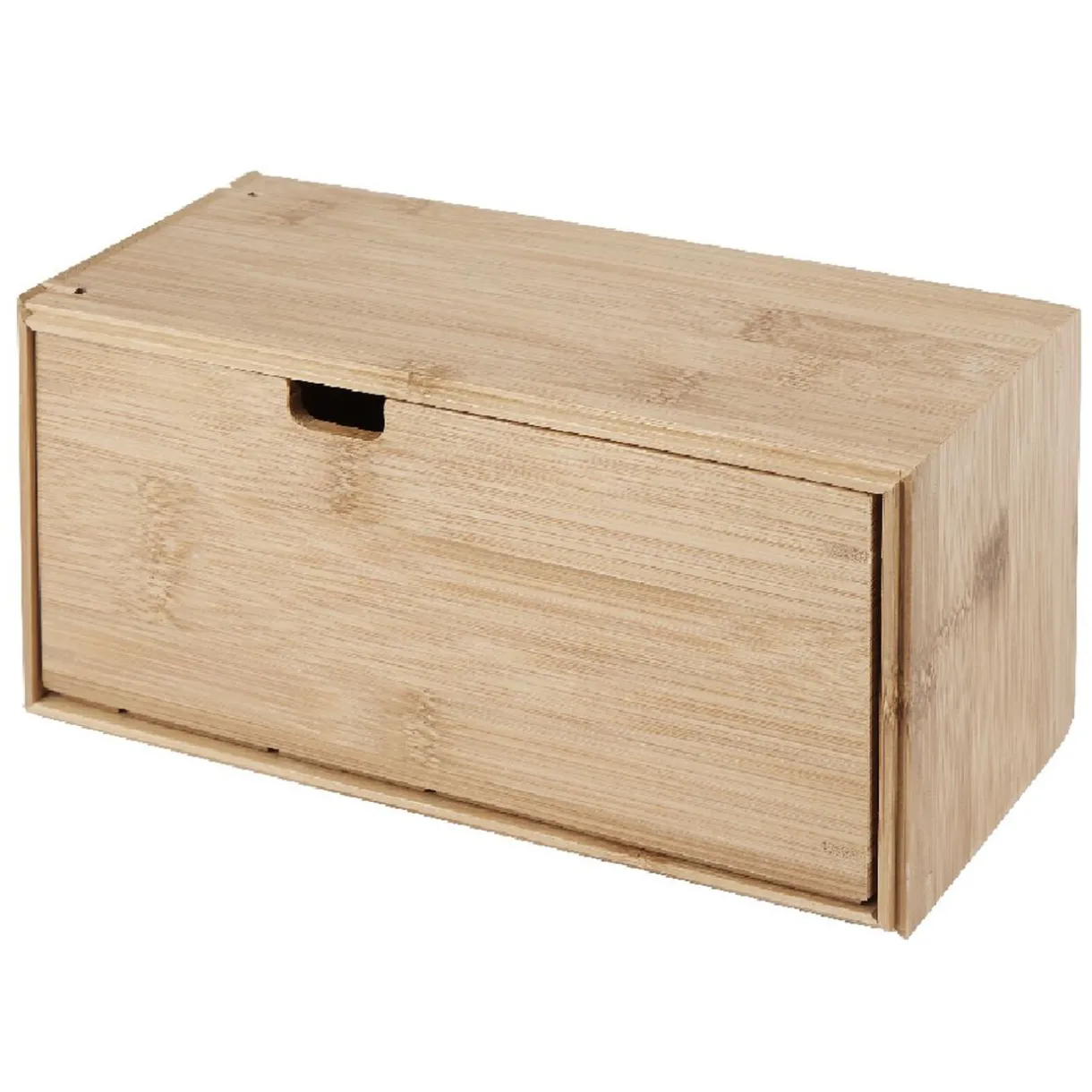 Boîte tiroir à dosettes bambou naturel^Gifi Discount