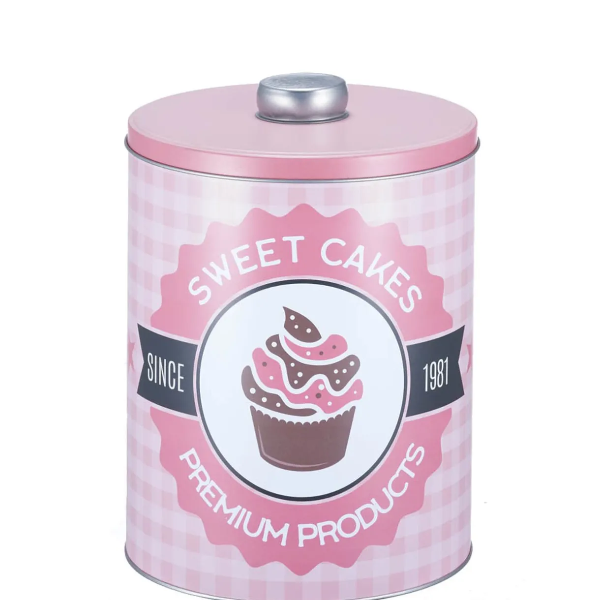 Boîte vintage encastrable bleue rose et jaune x3^Gifi Discount