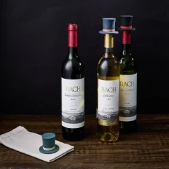 Bouchon silicone bouteille de vin forme chapeau Ø3,5xH6cm^Gifi Discount