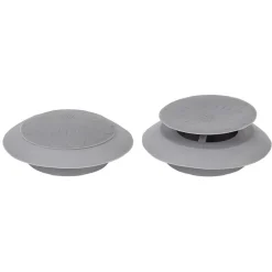 Discount Gifi Bouchon évier silicone gris x2