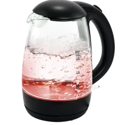 Bouilloire LED sans fil couleurs variables Homday en verre 1,7 L^Gifi Best