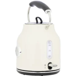 Bouilloire rétro indicateur température blanc crème 1,7 L^Gifi Clearance