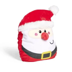 Hot Gifi Bouillote Père Noël rouge et blanc 15,5x16,5cm