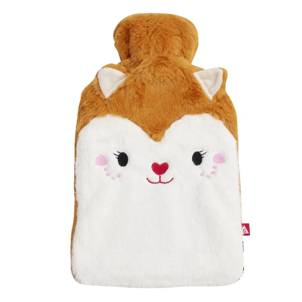 Discount Gifi Bouillotte avec housse design animal 1,8L