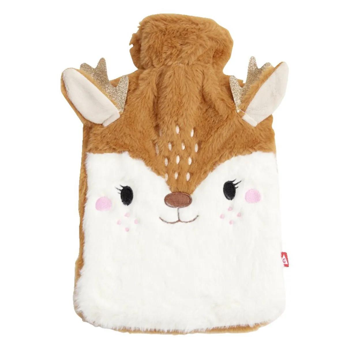 Discount Gifi Bouillotte avec housse design animal 1,8L