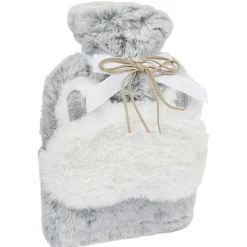 Hot Gifi Bouillotte et masque pour les yeux effet fourrure