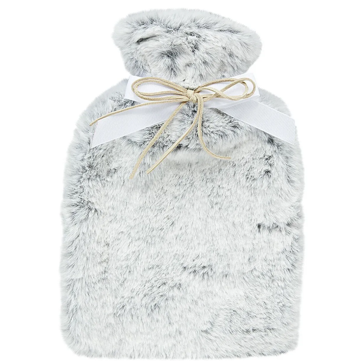 Hot Gifi Bouillotte et masque pour les yeux effet fourrure