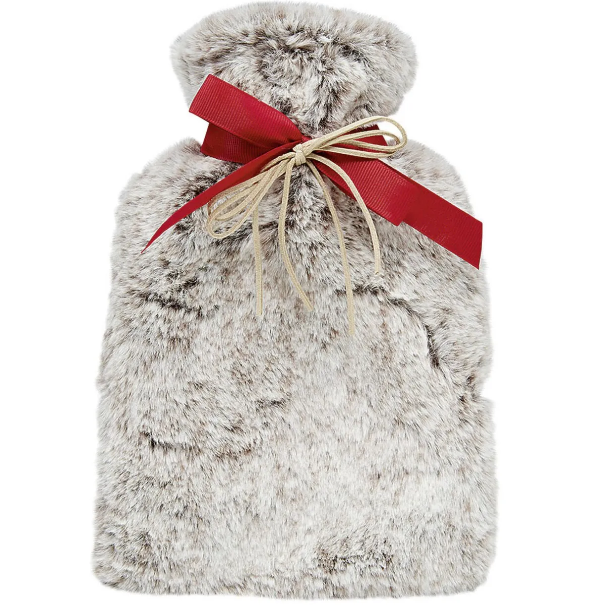 Hot Gifi Bouillotte et masque pour les yeux effet fourrure