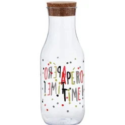 Bouteille apéro time + bouchon liège^Gifi Hot