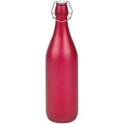 Bouteille en verre effet givré 1 L^Gifi Hot