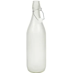 Bouteille en verre effet givré 1 L^Gifi Hot