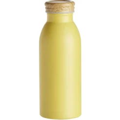 Bouteille isotherme acier avec bouchon en bois 400ml Ø6,7xH18cm^Gifi Clearance