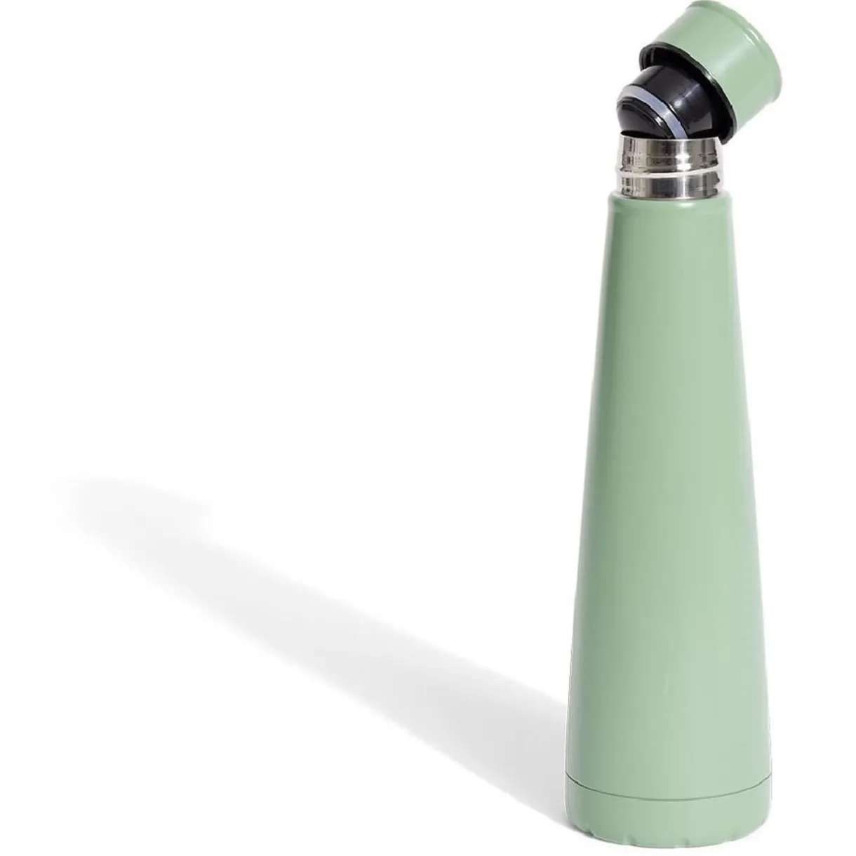 Bouteille isotherme en inox vert 400ml^Gifi