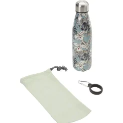 Bouteille isotherme inox avec housse et mousqueton 480 ml^Gifi Outlet