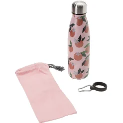 Bouteille isotherme inox avec housse et mousqueton 480 ml^Gifi Outlet
