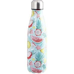 Bouteille isotherme inox imprimé tropical 500 ml^Gifi