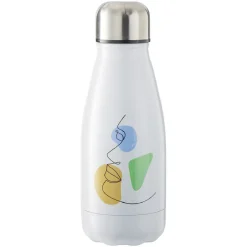 Bouteille isotherme inox imprimé 260 ml^Gifi Discount