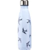 Bouteille isotherme inox motifs oiseaux gris 500ml^Gifi