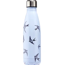 Bouteille isotherme inox motifs oiseaux gris 500ml^Gifi