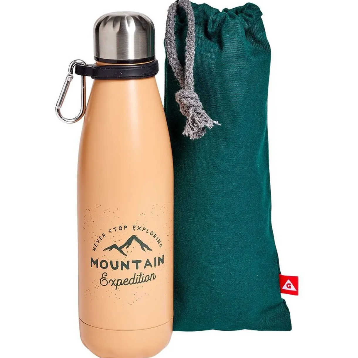 Bouteille isotherme 480ml avec housse orange^Gifi Sale